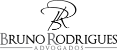 Logo na versão escura do escritório Bruno Rodrigues